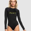 Women ROXY Rashvests | Womens Roxy Active Long Sleeve One-Piece Swimsuit