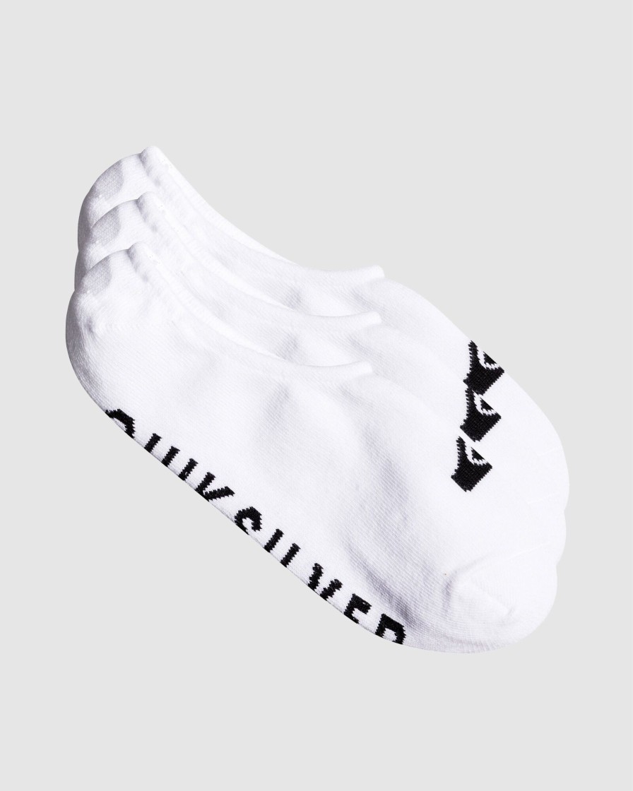 Men QUIKSILVER Socks & Underwear | Mens 5 Pack No Show Socks