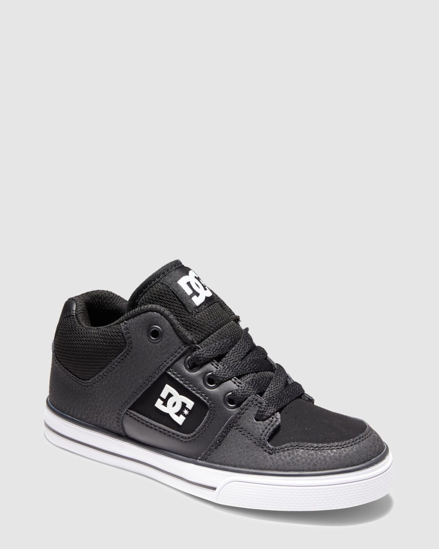 Youth DC SHOES Footwear | Kids' Pure Mid Mid-Top Shoes