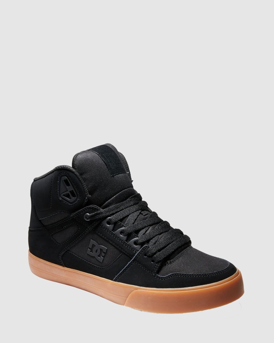 Men DC SHOES Sneakers | Men'S Pure High-Top Shoes