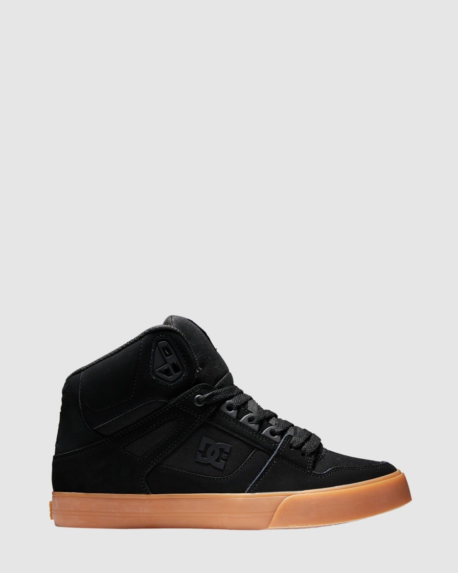 Men DC SHOES Sneakers | Men'S Pure High-Top Shoes