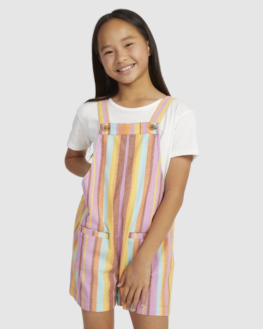 Youth ROXY Clothing | Girls 4-16 More Than I Can Say Linen Playsuit