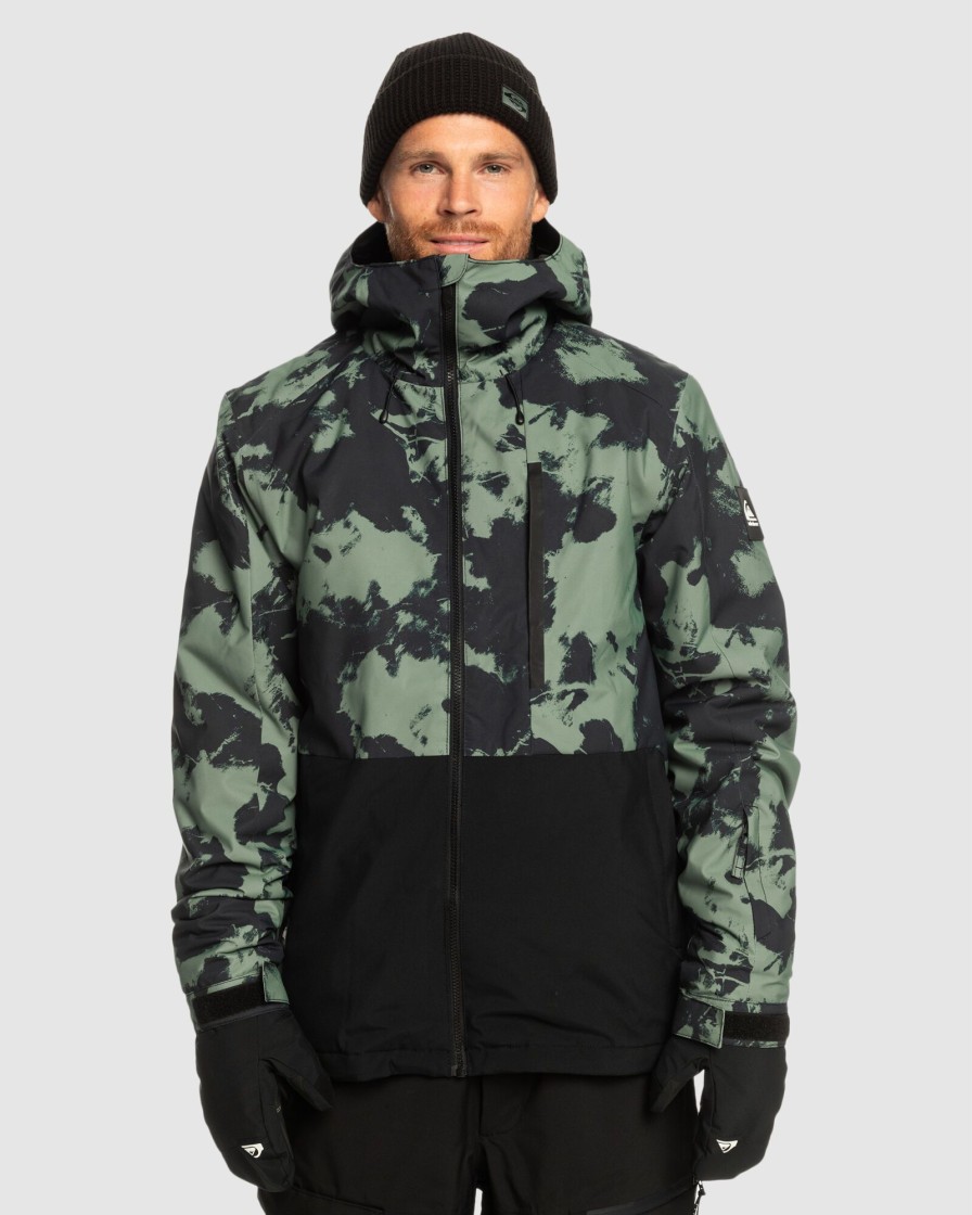 Men QUIKSILVER Jackets | Mens Mission Technical Snow Jacket