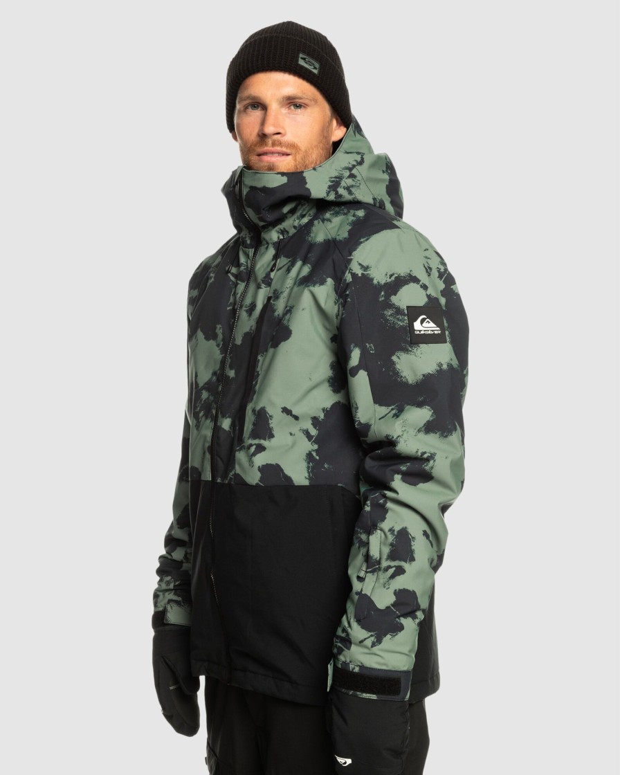 Men QUIKSILVER Jackets | Mens Mission Technical Snow Jacket