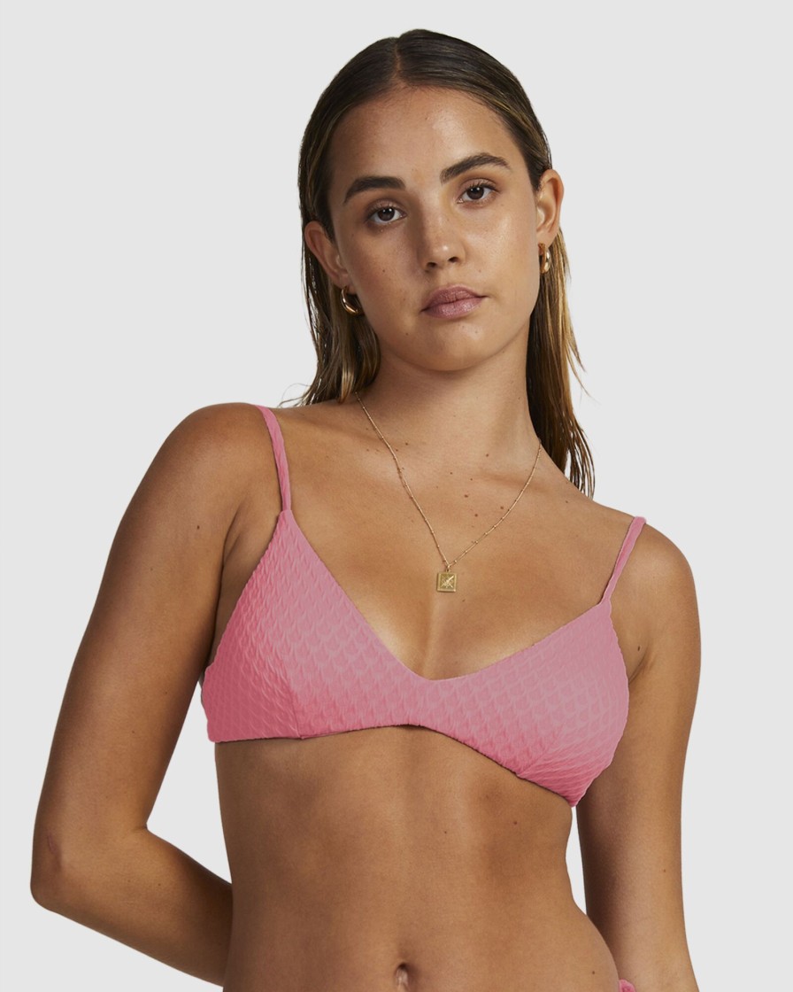 Women RVCA Bikini Tops | Lacey Trilette Bikini Top