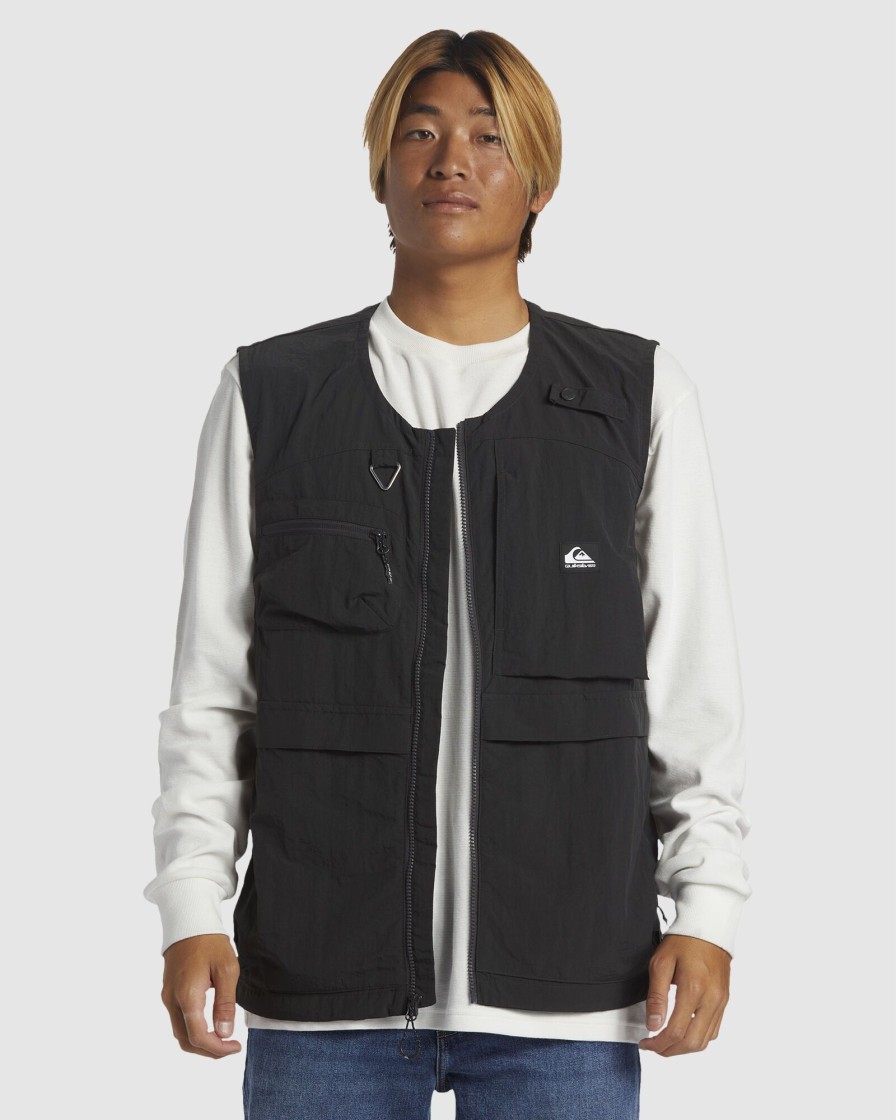 Men QUIKSILVER Jackets | All On Me Utility Vest