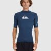 Men QUIKSILVER Rashvests | Mens All Time Short Sleeve Rash Vest