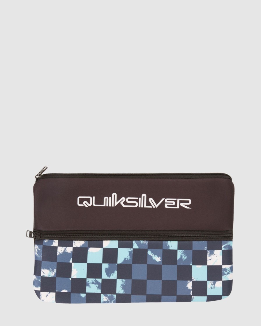 Youth QUIKSILVER Accessories | Blocked Jumbo Pencil Case