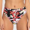 Women ROXY Bikini Bottoms | Womens Printed Beach Classics Moderate Bikini Bottoms