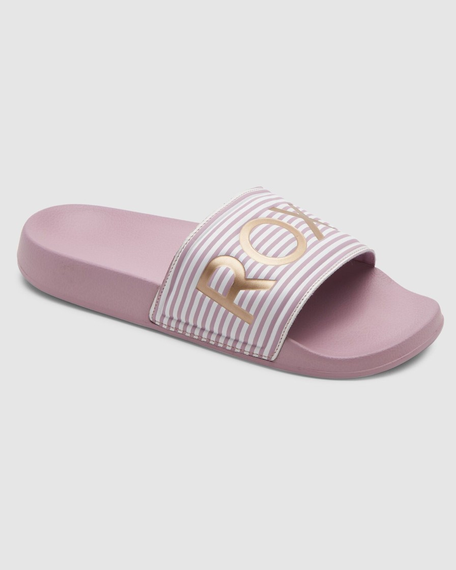 Women ROXY Slides | Womens Slippy Slider Sandals