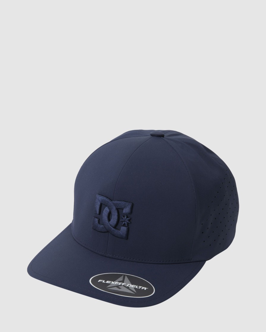 Men DC SHOES Headwear | Men'S Elite Flexfit® Delta Hat