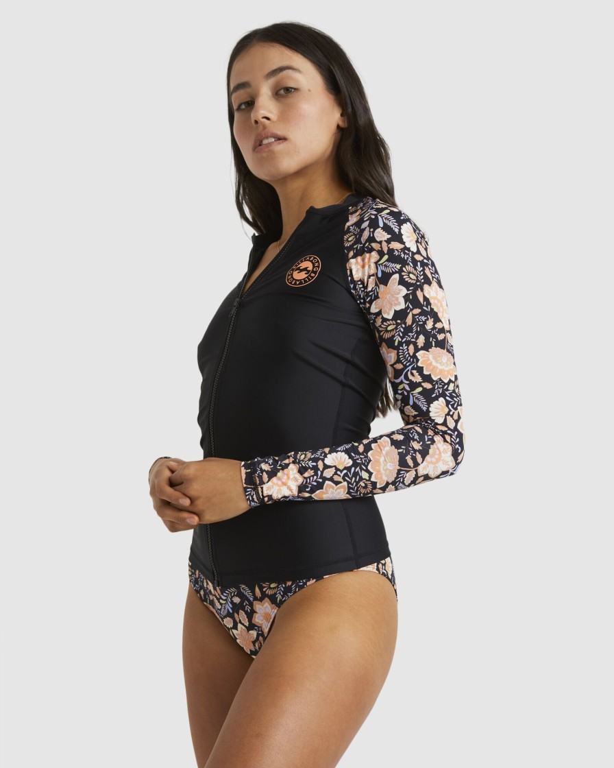 Women BILLABONG Rashvests | Hideaway Hippie Pipa Rash Vest