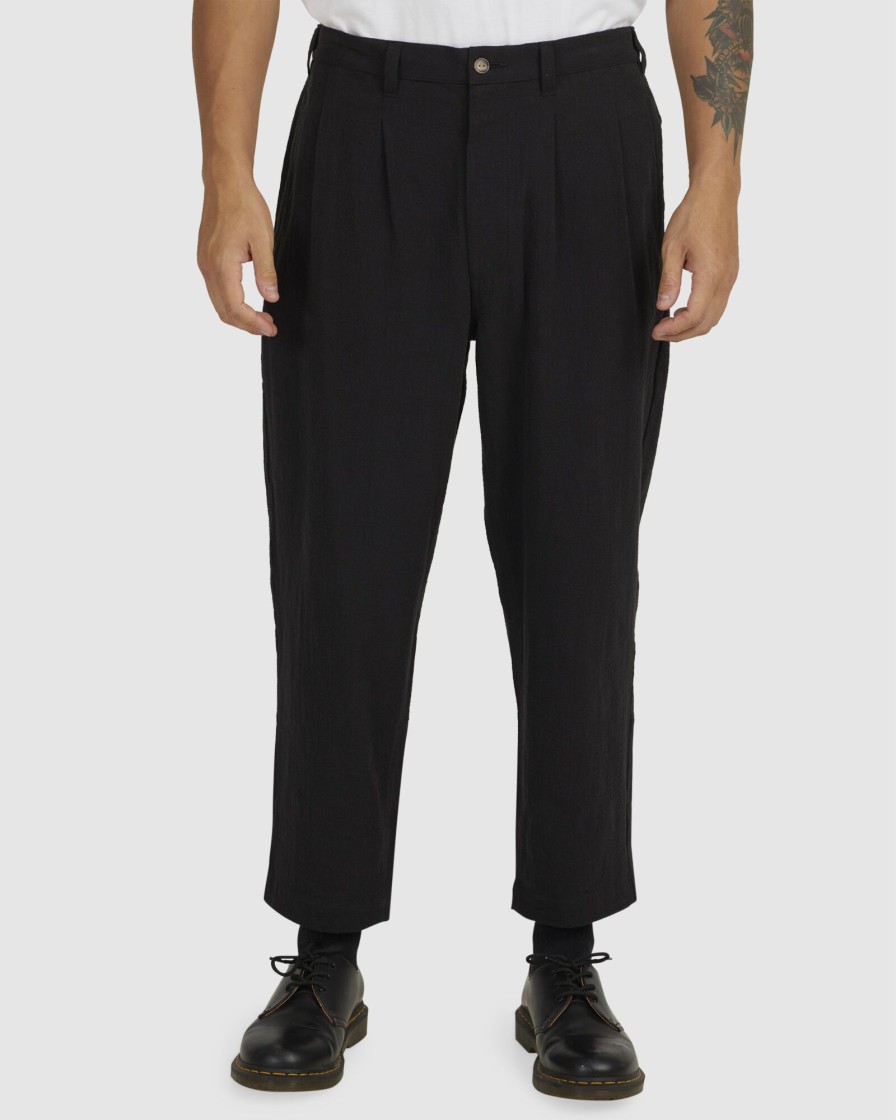 Men RVCA Pants | Beat Linen Pant