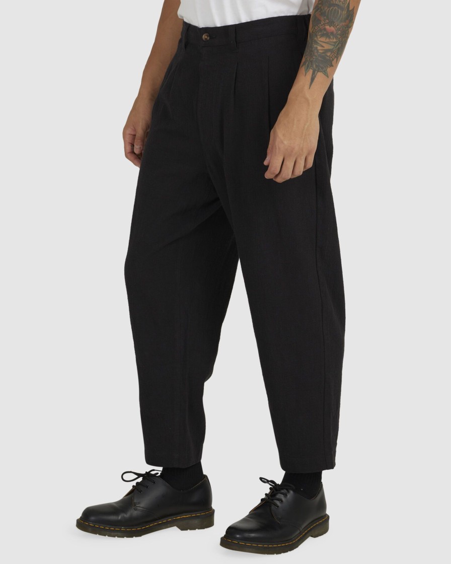 Men RVCA Pants | Beat Linen Pant