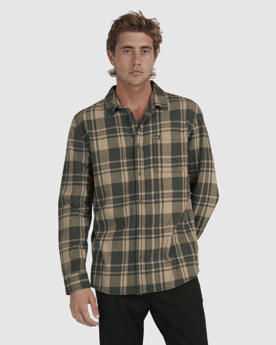 Men QUIKSILVER Shirts | Scribe Plaid Ls