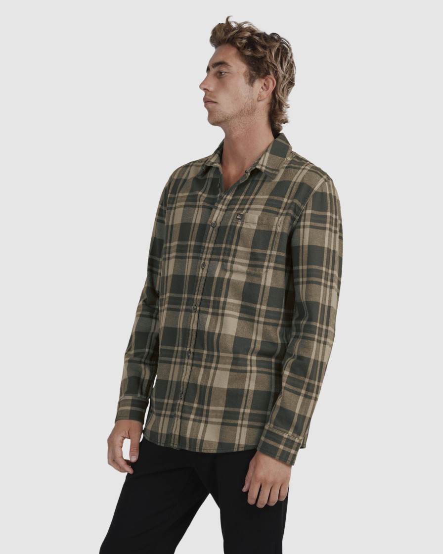 Men QUIKSILVER Shirts | Scribe Plaid Ls