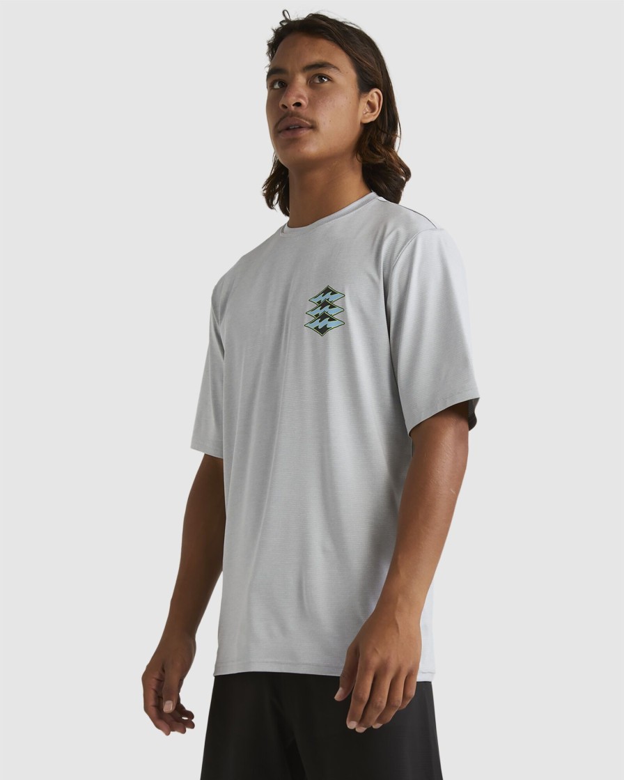 Men BILLABONG Rashvests | Diamond Shoreline Rash Vest