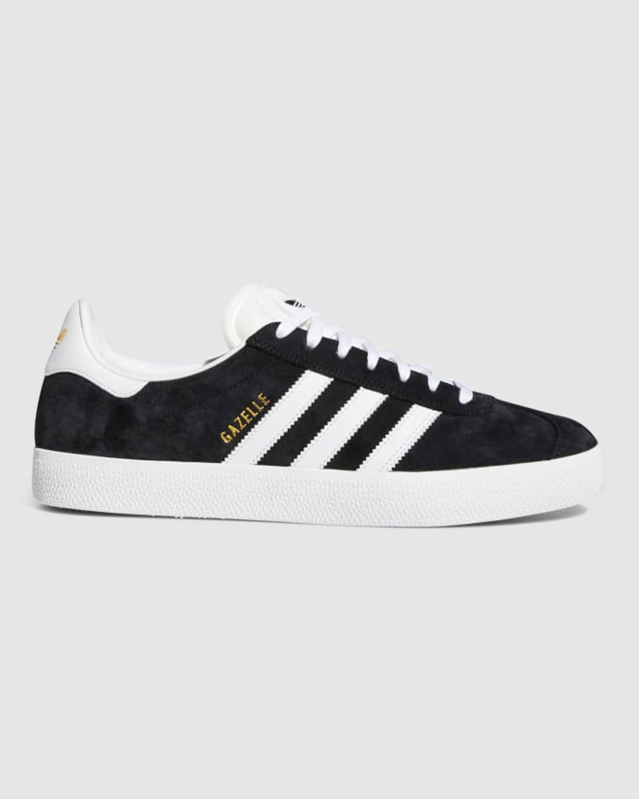 Men ADIDAS Sneakers | Gazelle Adv Cblack/Ftwwht/Gold