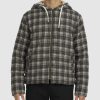 Men RVCA Jackets | Cali Plaid Jacket