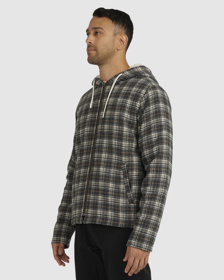 Men RVCA Jackets | Cali Plaid Jacket