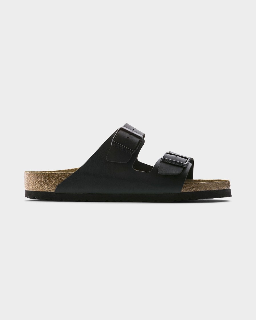 Women BIRKENSTOCK Slides | Arizona Black Birko Flor Regul