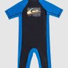 Youth QUIKSILVER Clothing | Boys 2-7 Thermo Spring Short Sleeve Springsuit Rash Vest