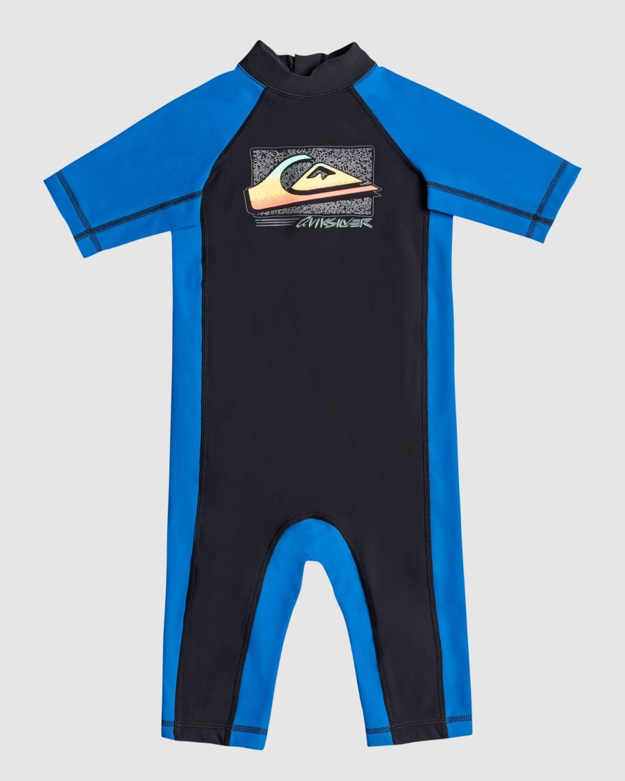 Youth QUIKSILVER Clothing | Boys 2-7 Thermo Spring Short Sleeve Springsuit Rash Vest