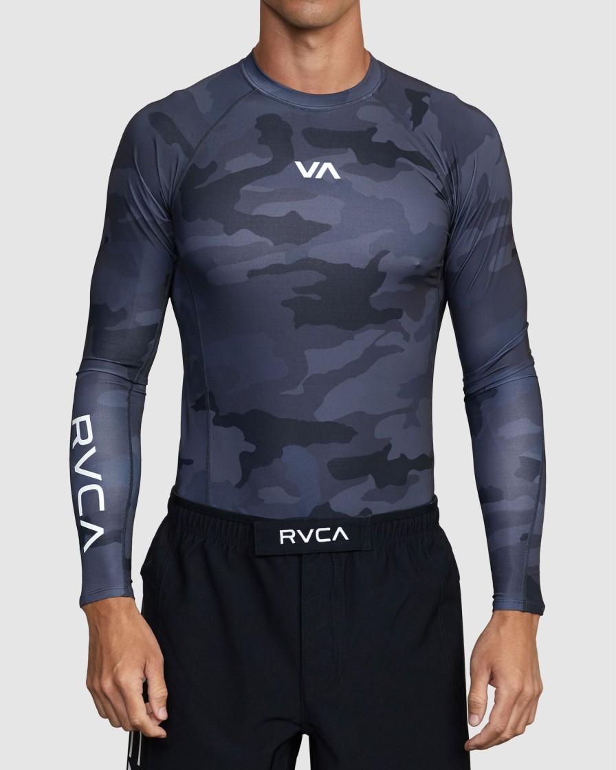 Men RVCA Rashvests | Va Sport Long Sleeve Rashguard