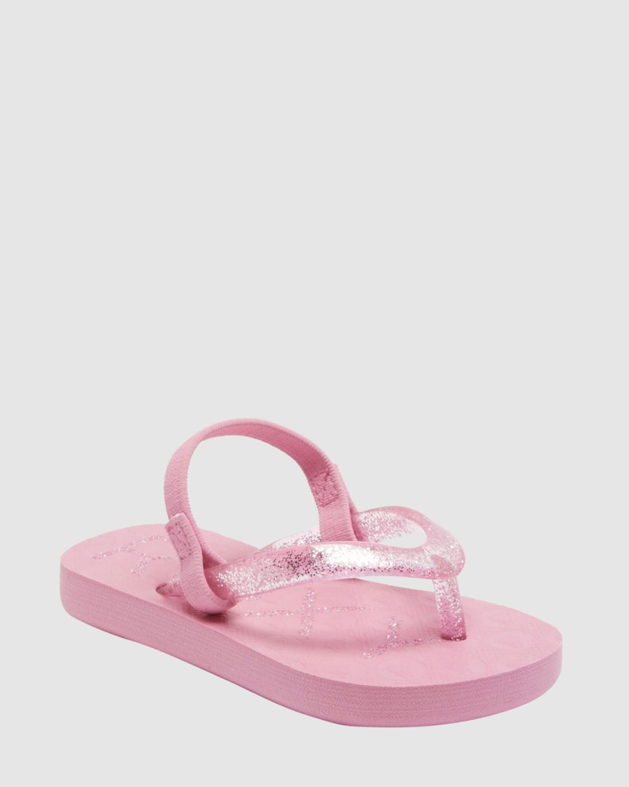 Youth ROXY Footwear | Toddlers Viva Sparkle Sandals