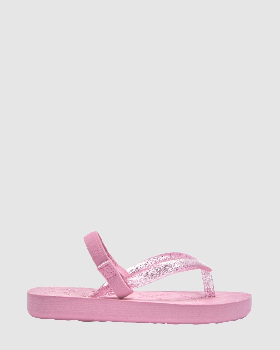 Youth ROXY Footwear | Toddlers Viva Sparkle Sandals