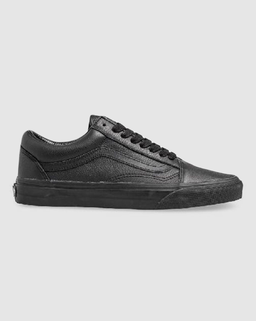 Men VANS Casual | Old Skool Leather Black