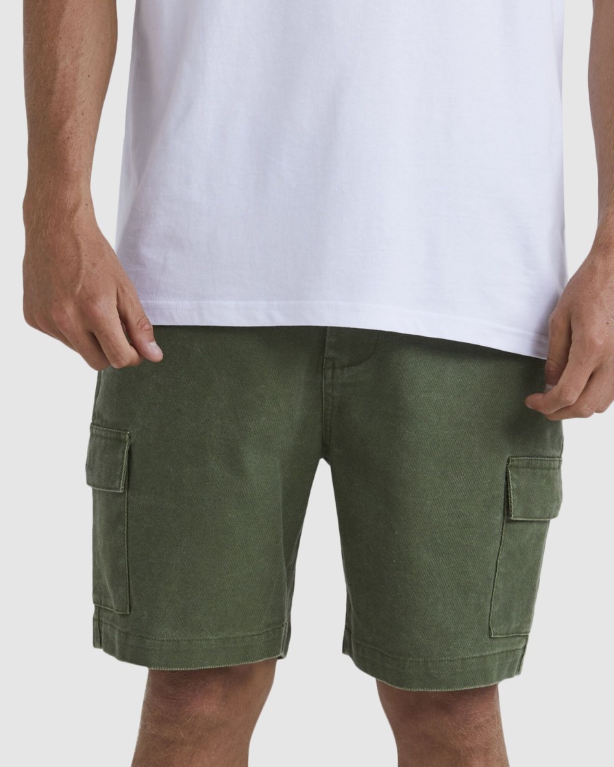 Men QUIKSILVER Shorts | Mens Crowded Cargo Shorts