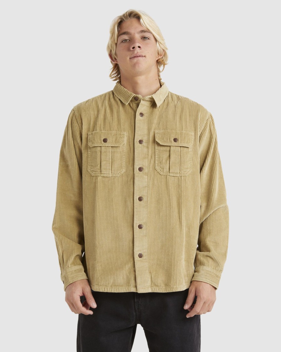 Men QUIKSILVER Shirts | Mens Ancestral Generation Long Sleeve Shirt