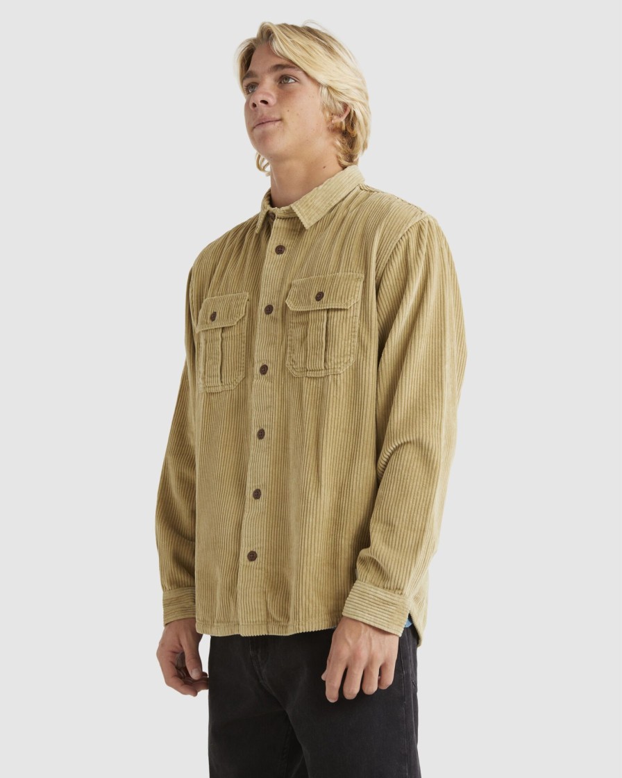 Men QUIKSILVER Shirts | Mens Ancestral Generation Long Sleeve Shirt