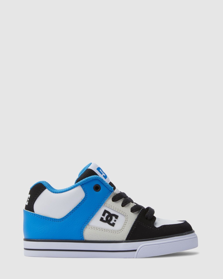 Youth DC SHOES Footwear | Kids' Pure Mid Mid-Top Shoes