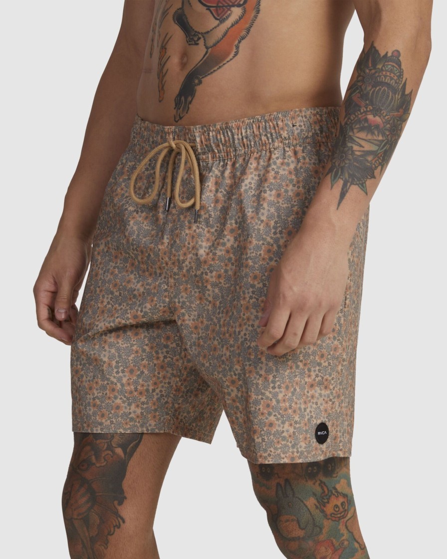 Men RVCA Boardshorts | Barnes Elastic Boardshorts