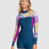 Women ROXY Wetsuits | Womens 2Mm Swell Series Long Sleeve Springsuit