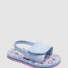 Youth ROXY Footwear | Toddlers Finny Slide Slider Sandals