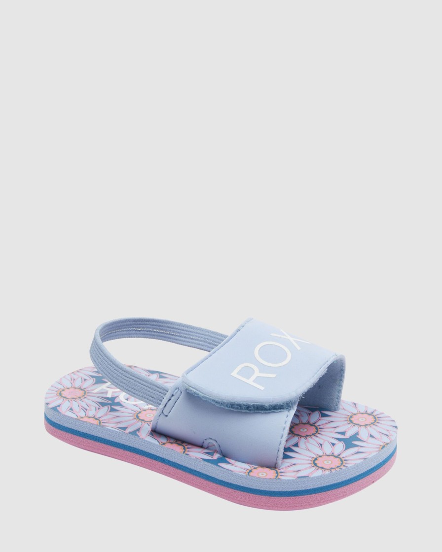 Youth ROXY Footwear | Toddlers Finny Slide Slider Sandals