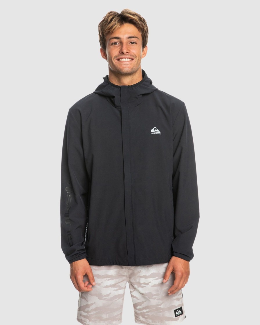 Men QUIKSILVER Jackets | Mens Quik Mile Technical Training Jacket