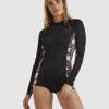 Women BILLABONG Rashvests | Hideaway Hippie Bodysuit Rash Vest