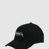 Men RVCA Headwear | Rvca Offset Pinched Snapback Cap