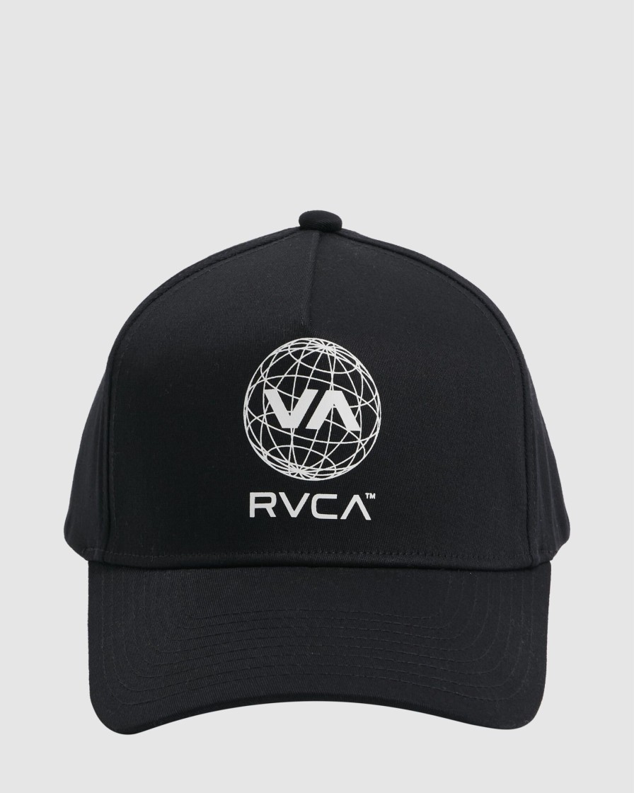 Men RVCA Headwear | Rvca Stratos Pinched Snapback