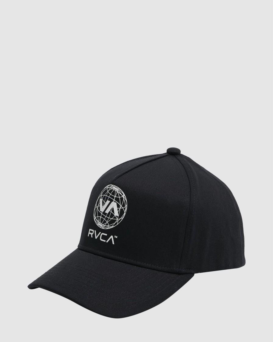 Men RVCA Headwear | Rvca Stratos Pinched Snapback