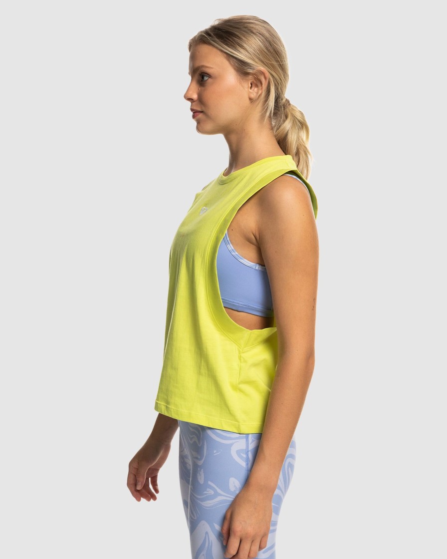 Women ROXY Tops | Womens Essential Energy Sleeveless Training Top