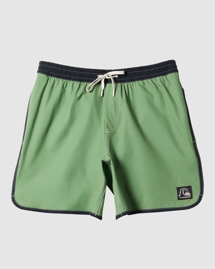 Men QUIKSILVER Boardshorts | Mens Original Scallop 17" Swim Shorts