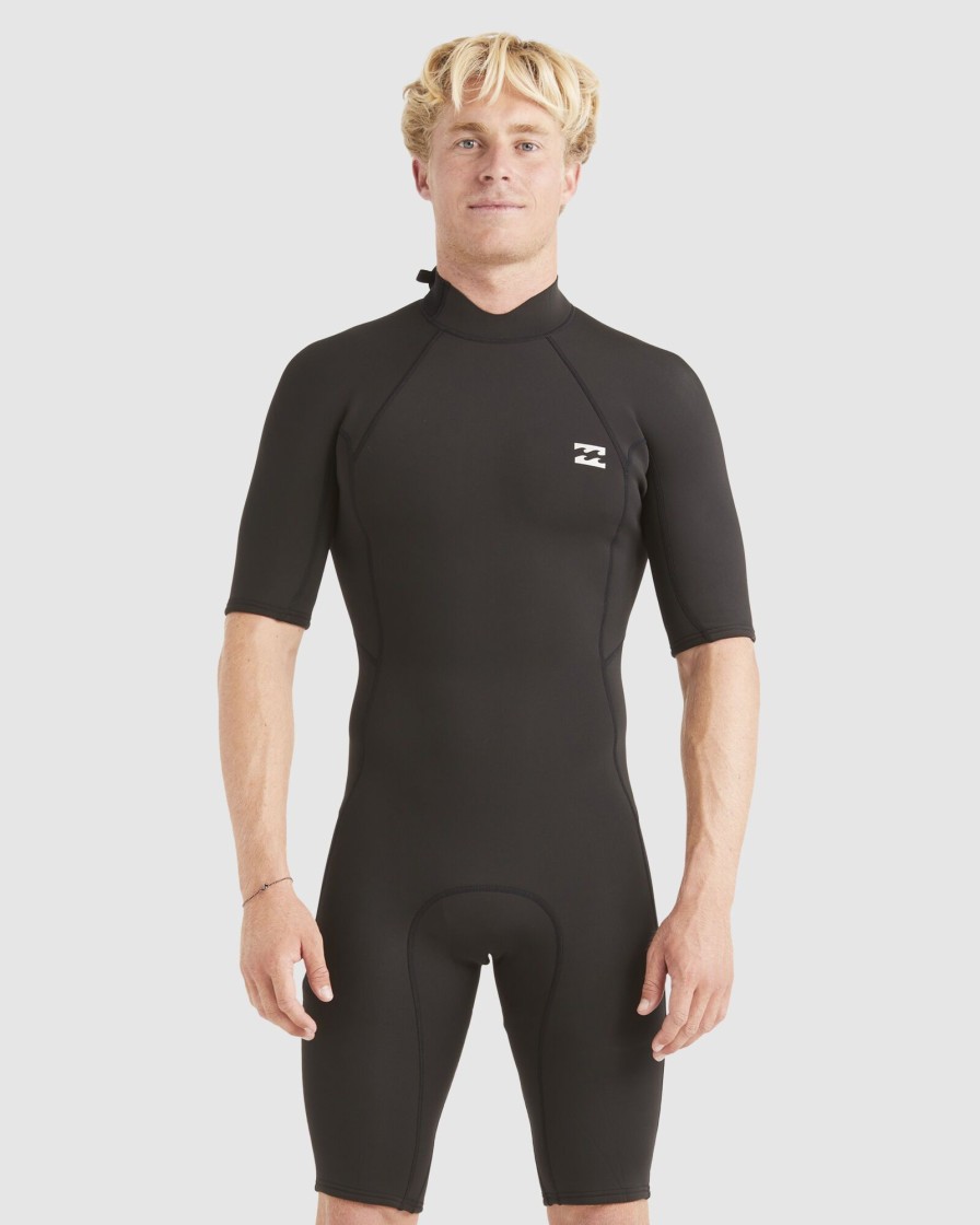 Men BILLABONG Wetsuits | 2/2 Absolute Back Zip Short Sleeve Spring Suit