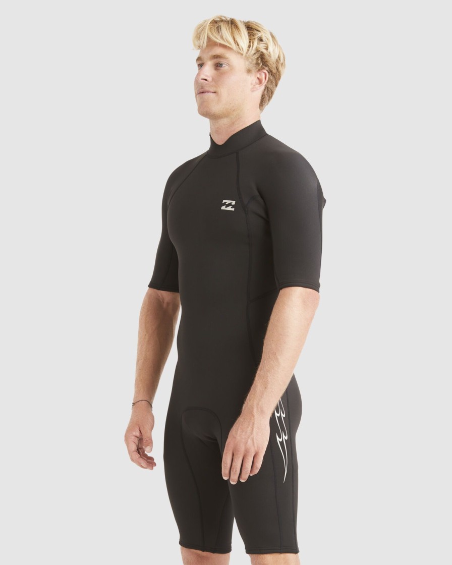 Men BILLABONG Wetsuits | 2/2 Absolute Back Zip Short Sleeve Spring Suit