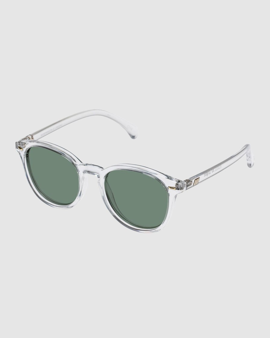 Men LE SPECS Sunglasses | Bandwagon Crystal Clear