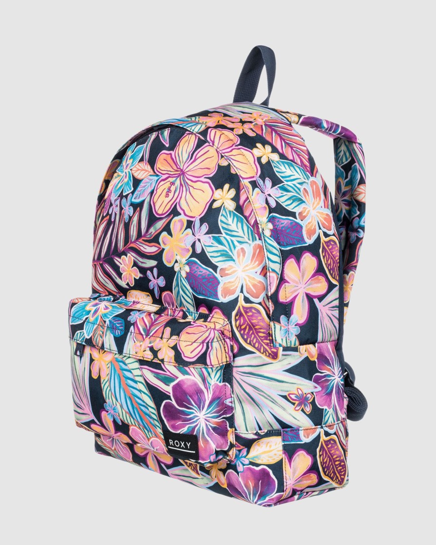 Women ROXY Bags | Womens Sugar Baby Printed 16L Small Backpack